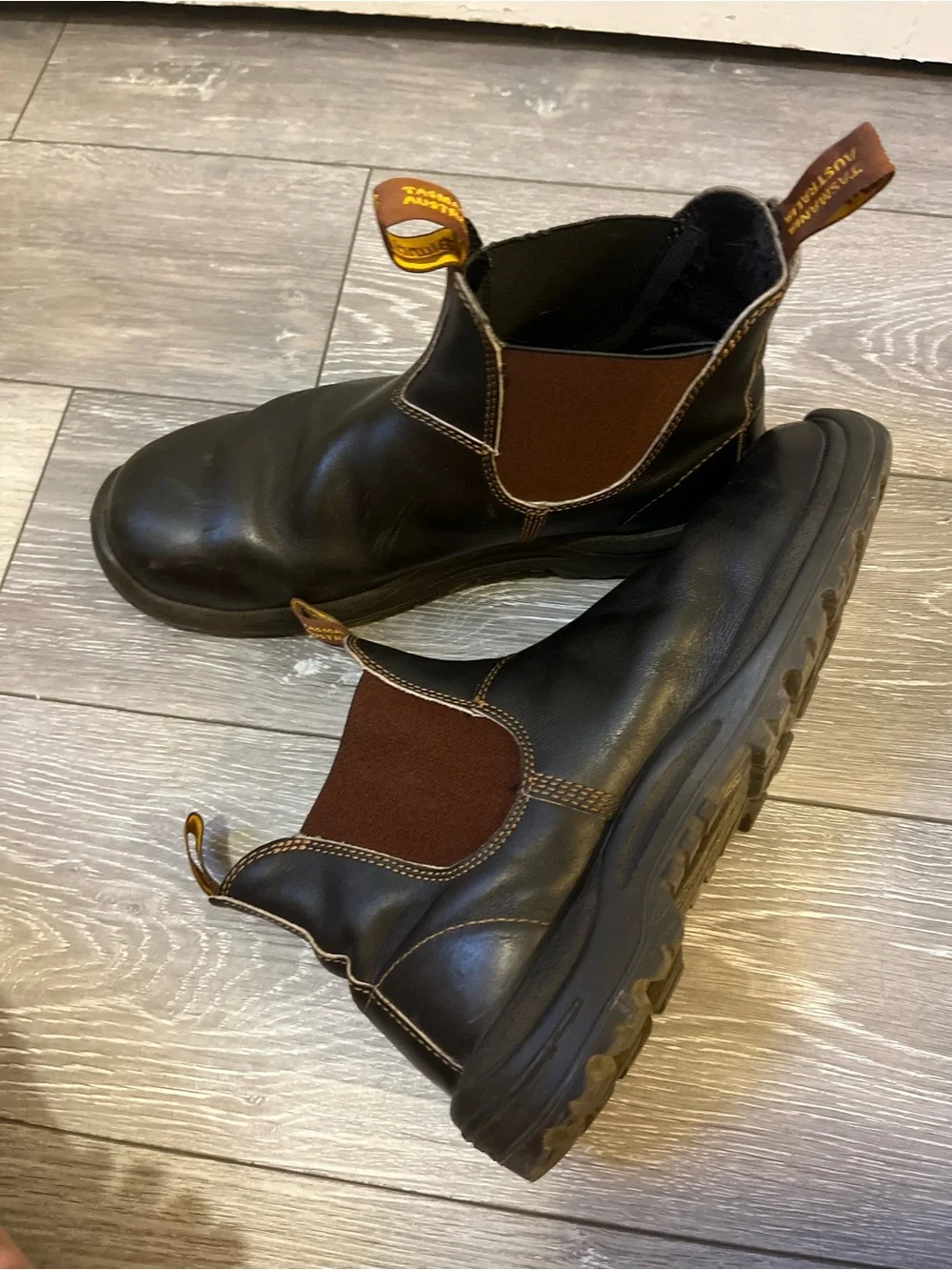 Blundstone #172 Work Series Steel Toe Safety Boots Size 11